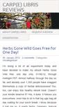 Mobile Screenshot of carpelibrisreviews.com